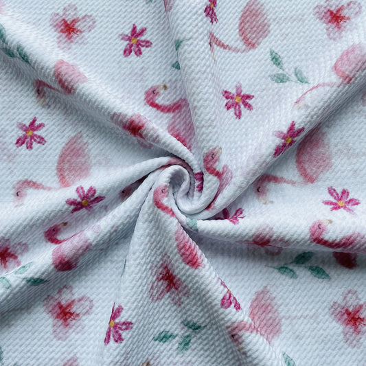 Pink Flamingo Bullet Fabric